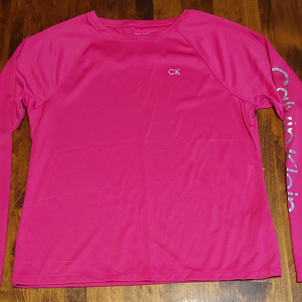 Calvin Klein Fuchsia Performance Top